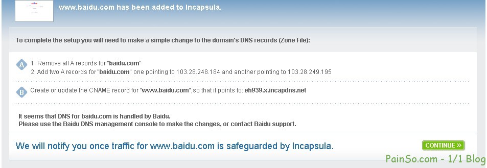 Dropbox+DNSPOD+Incapsula實現(xiàn)文件國內(nèi)用戶可下載Dropbox文件